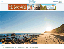 Tablet Screenshot of coastalliving.com